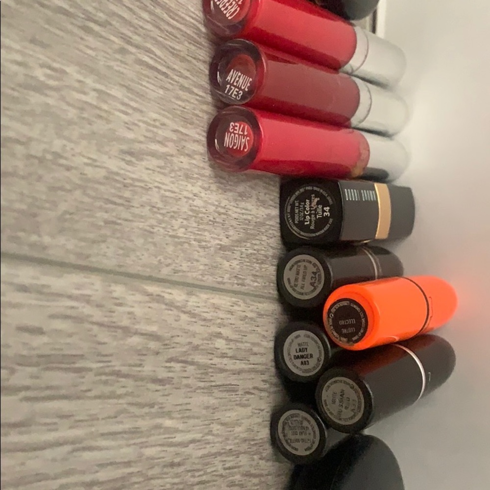 Lipsticks by MAC  Bobbi Brown and Colorpop bundle